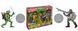 Набор игровых фигурок Леонардо против Рокстеди TMNT Playmates 81276