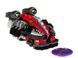 Скрічер-трансформер Дарккло S5 L2 Screechers Wild Blast Matrix Darkclaw EU686123 з LED підсвіткою