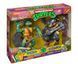 Набор игровых фигурок Леонардо против Рокстеди TMNT Playmates 81276