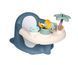 Стільчик для купання 2 в 1 з ігровою панеллю Baby Bath Time Little Smoby 7600140408 від 6 місяців