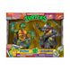 Набор игровых фигурок Леонардо против Рокстеди TMNT Playmates 81276