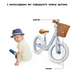 Двухколесный беговел Rapid 2 Blue Breeze Kinderkraft KRRAPI02BLU0000