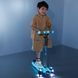 Детский трехколесный самокат Maxi Deluxe Glow LED Micro MMD366 от 5 до 12 лет