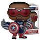 Вінілова фігурка Капітан Америка (1364) Captain America Funko POP! 75990
